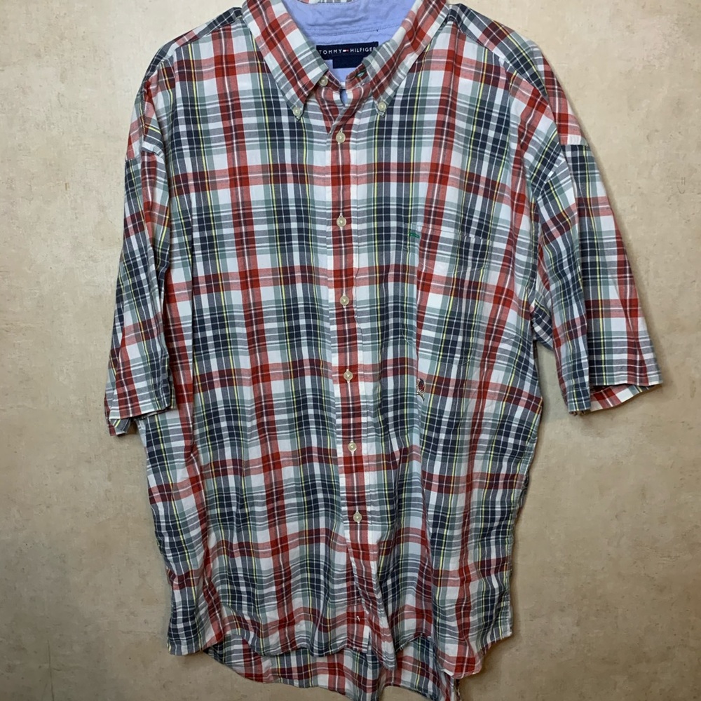 Tommy Hilfiger Button Down Plaid Shirt